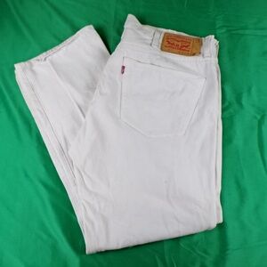 Levi's 501 XX White Button Fly Original Fit Jeans Mens 40X30 PC9 00501-0651